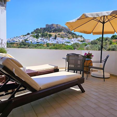 Galini View Apartments Lindos Eksteriør billede