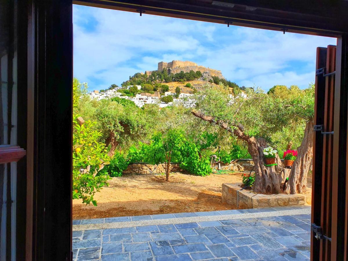 Galini View Apartments Lindos Eksteriør billede