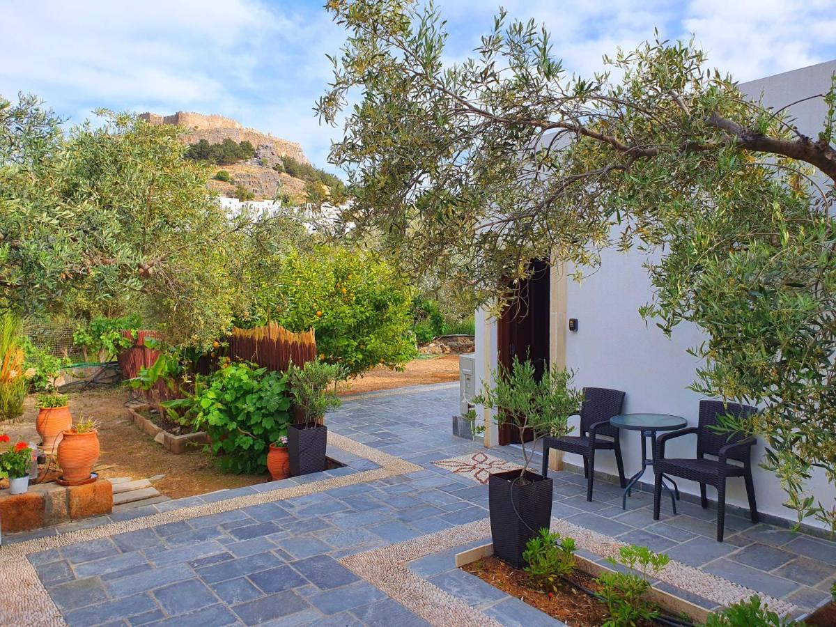 Galini View Apartments Lindos Eksteriør billede