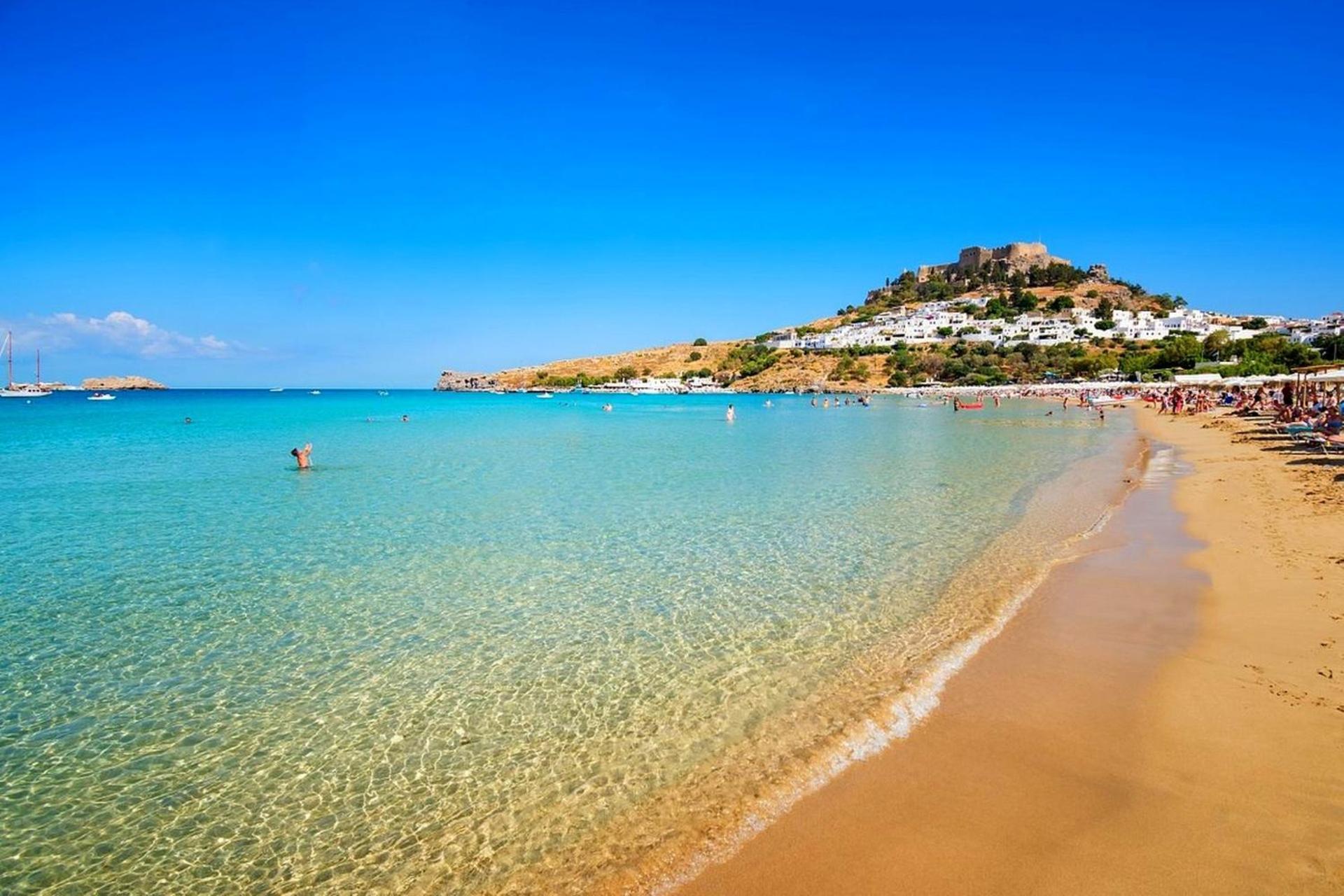 Galini View Apartments Lindos Eksteriør billede