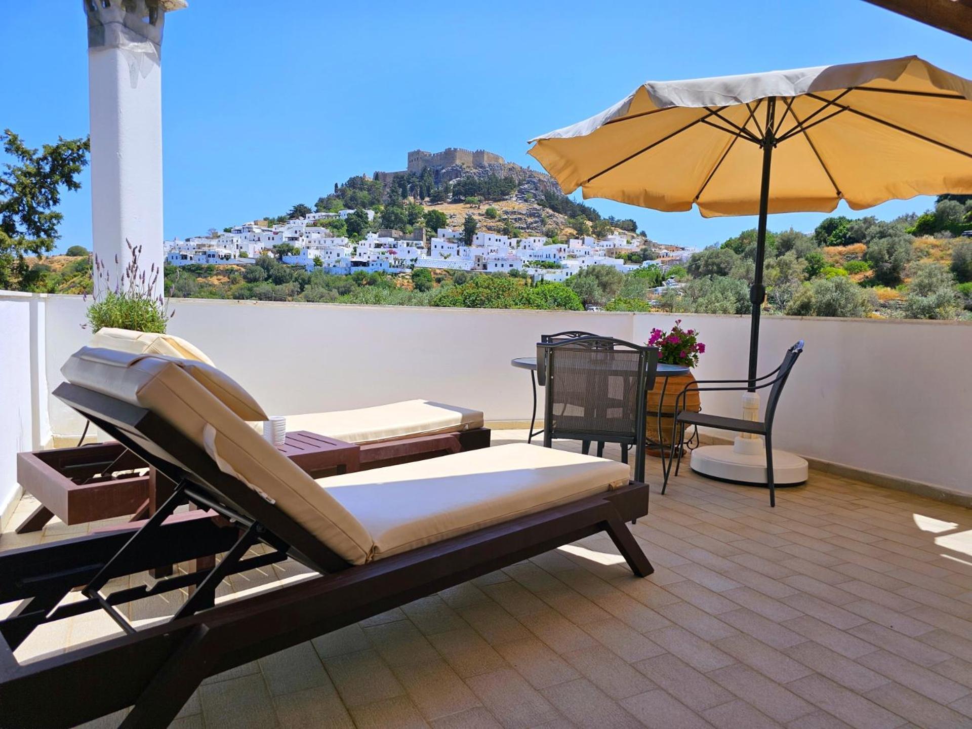 Galini View Apartments Lindos Eksteriør billede