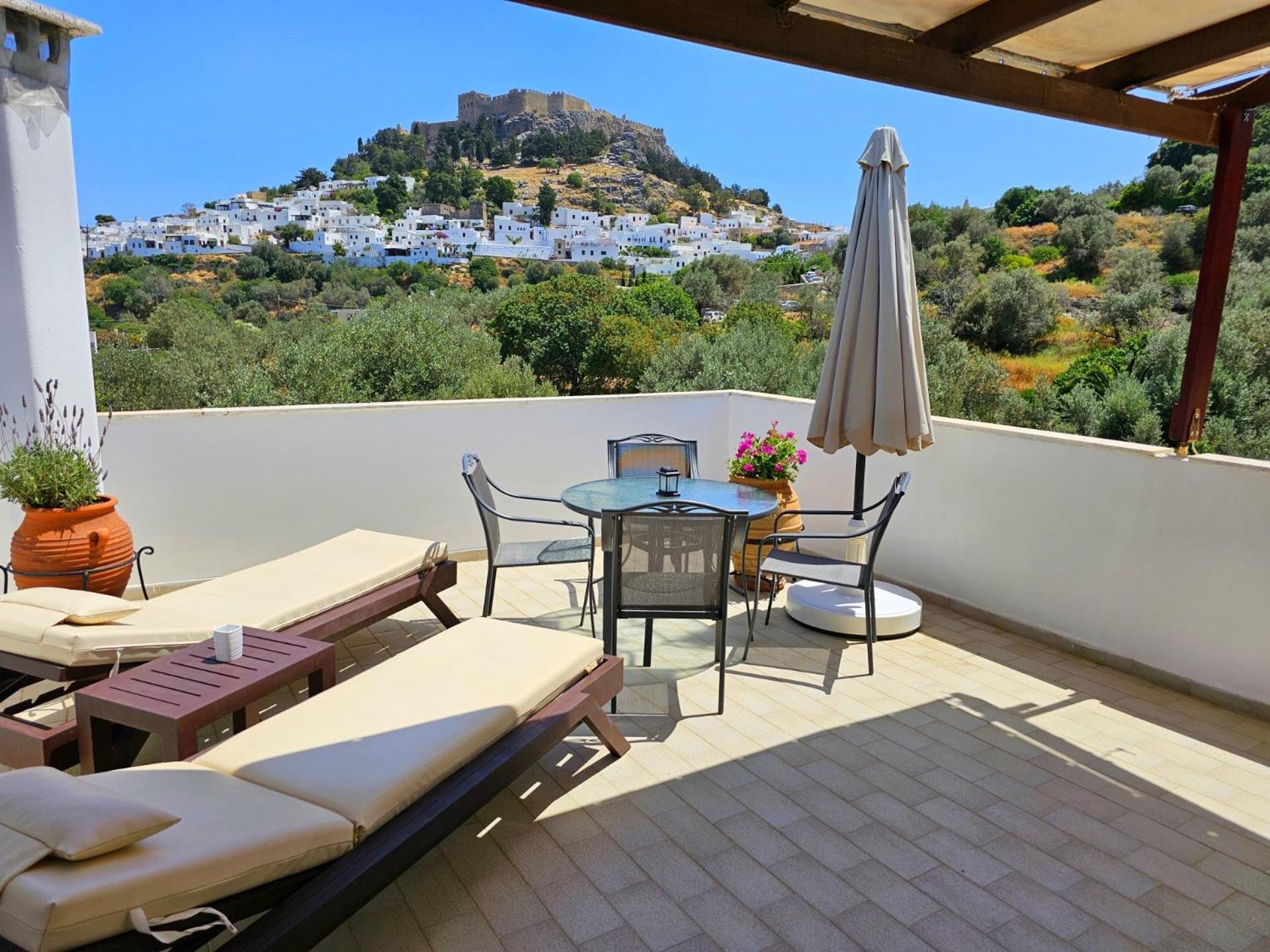 Galini View Apartments Lindos Eksteriør billede