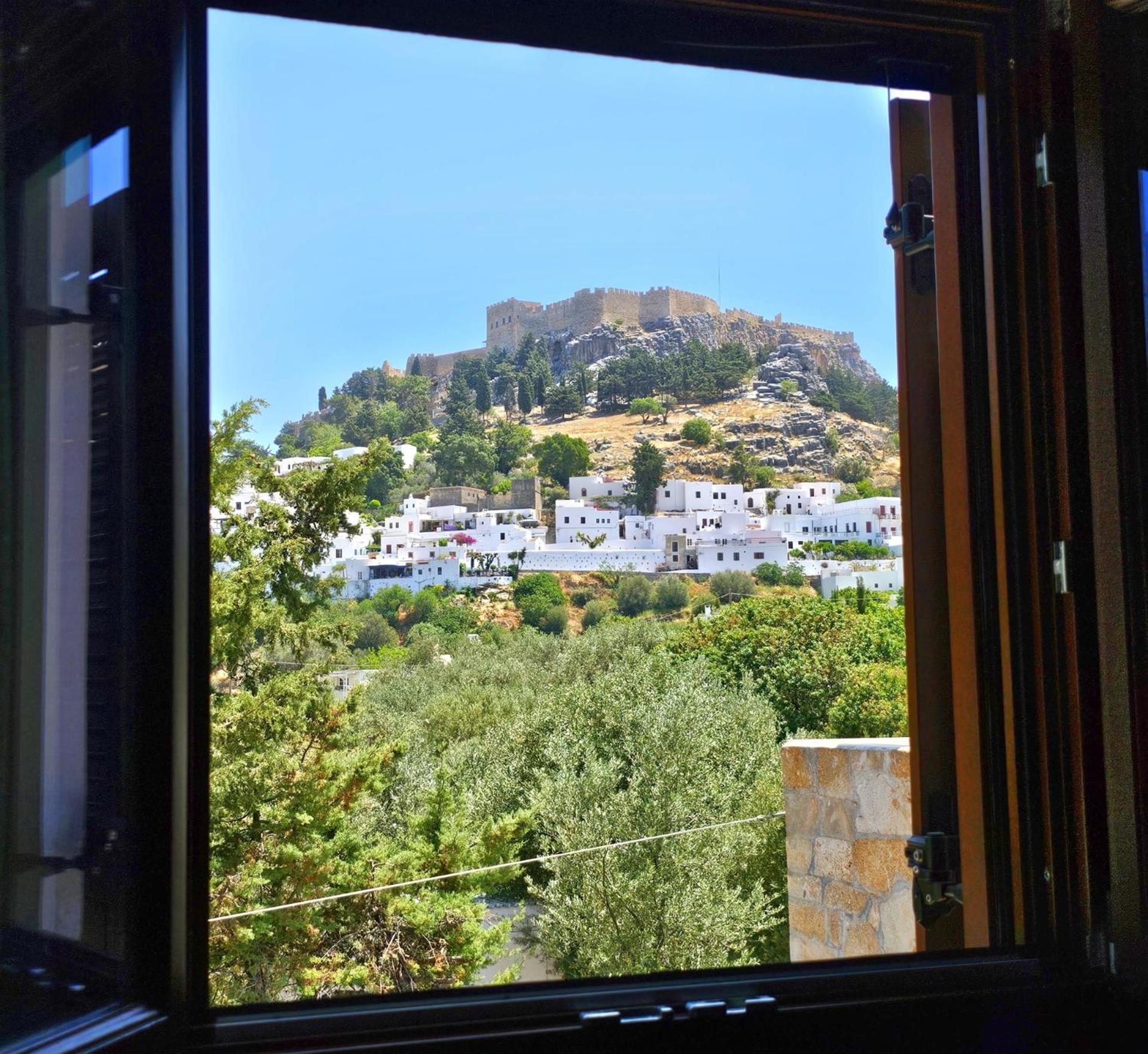 Galini View Apartments Lindos Eksteriør billede