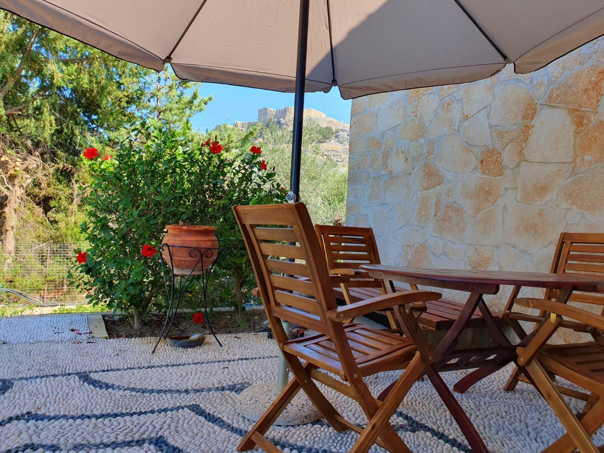 Galini View Apartments Lindos Eksteriør billede