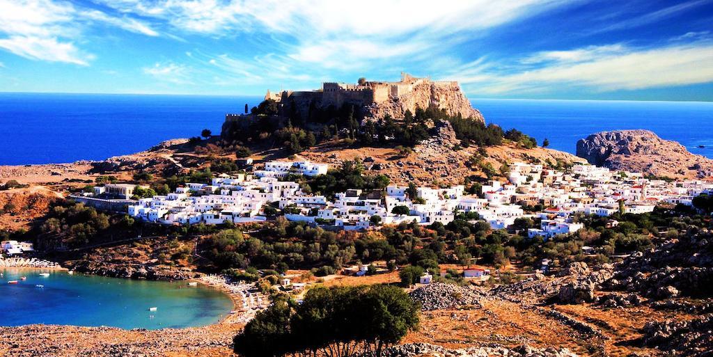 Galini View Apartments Lindos Eksteriør billede