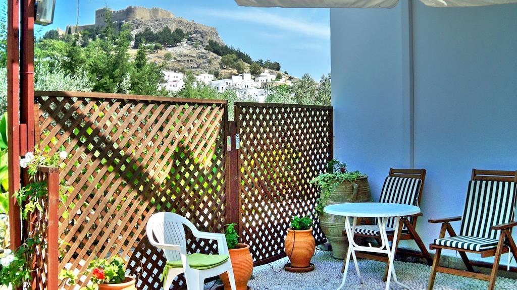 Galini View Apartments Lindos Værelse billede