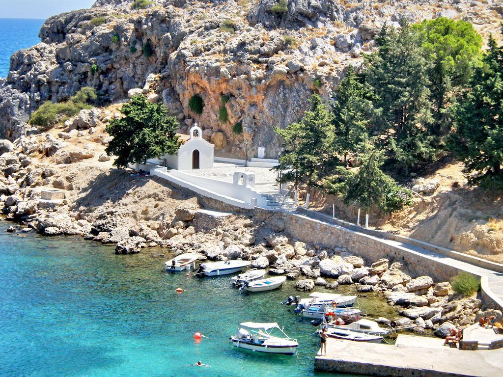 Galini View Apartments Lindos Eksteriør billede