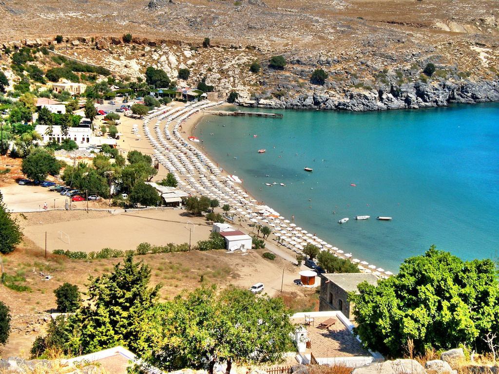 Galini View Apartments Lindos Eksteriør billede